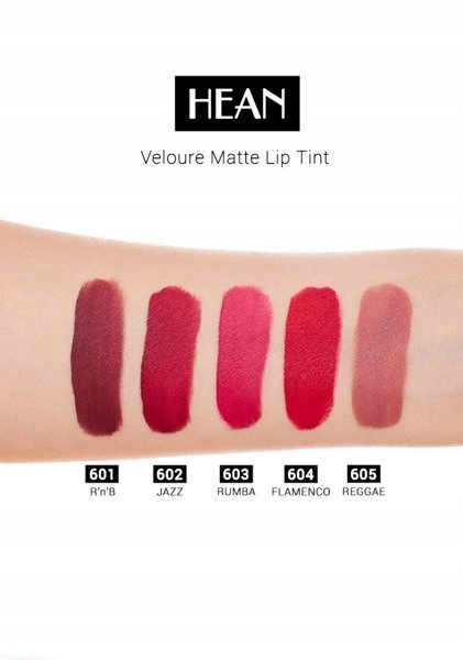 HEAN Matte Liptint Welurowa Farbka do Ust 605 Marka Hean