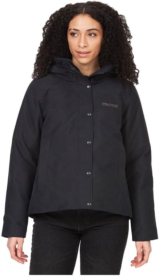 Kurtka damska Marmot Chelsea Short Coat r. Xs Black Czarna