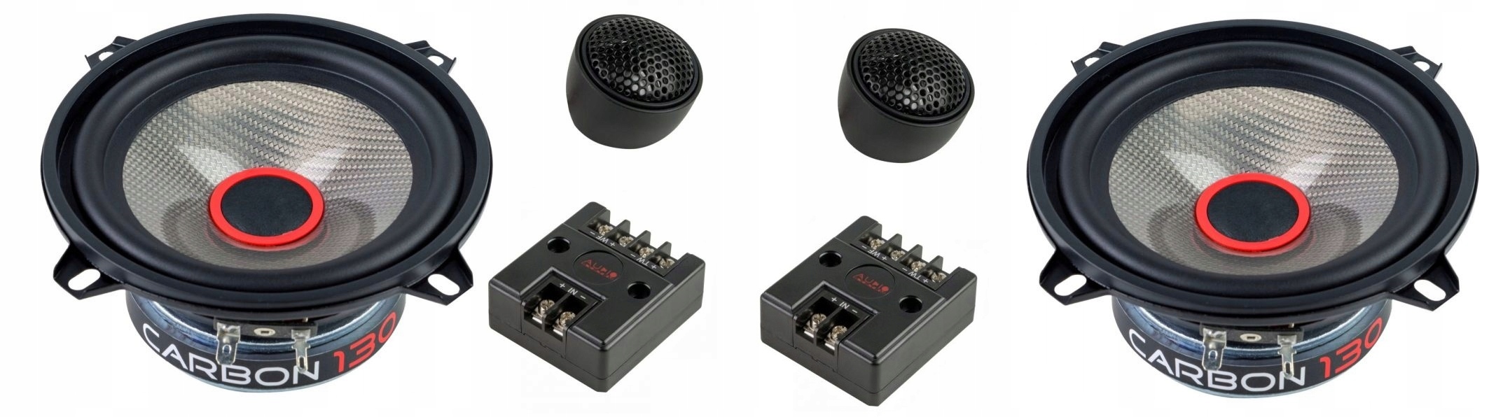 Audio System Carbon 130 Reproduktory do auta 13 cm 130 mm Compo Systém