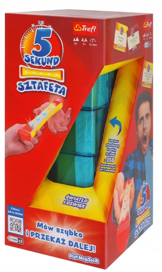 Trefl 5 sekund Sztafeta Gra imprezowa 026016