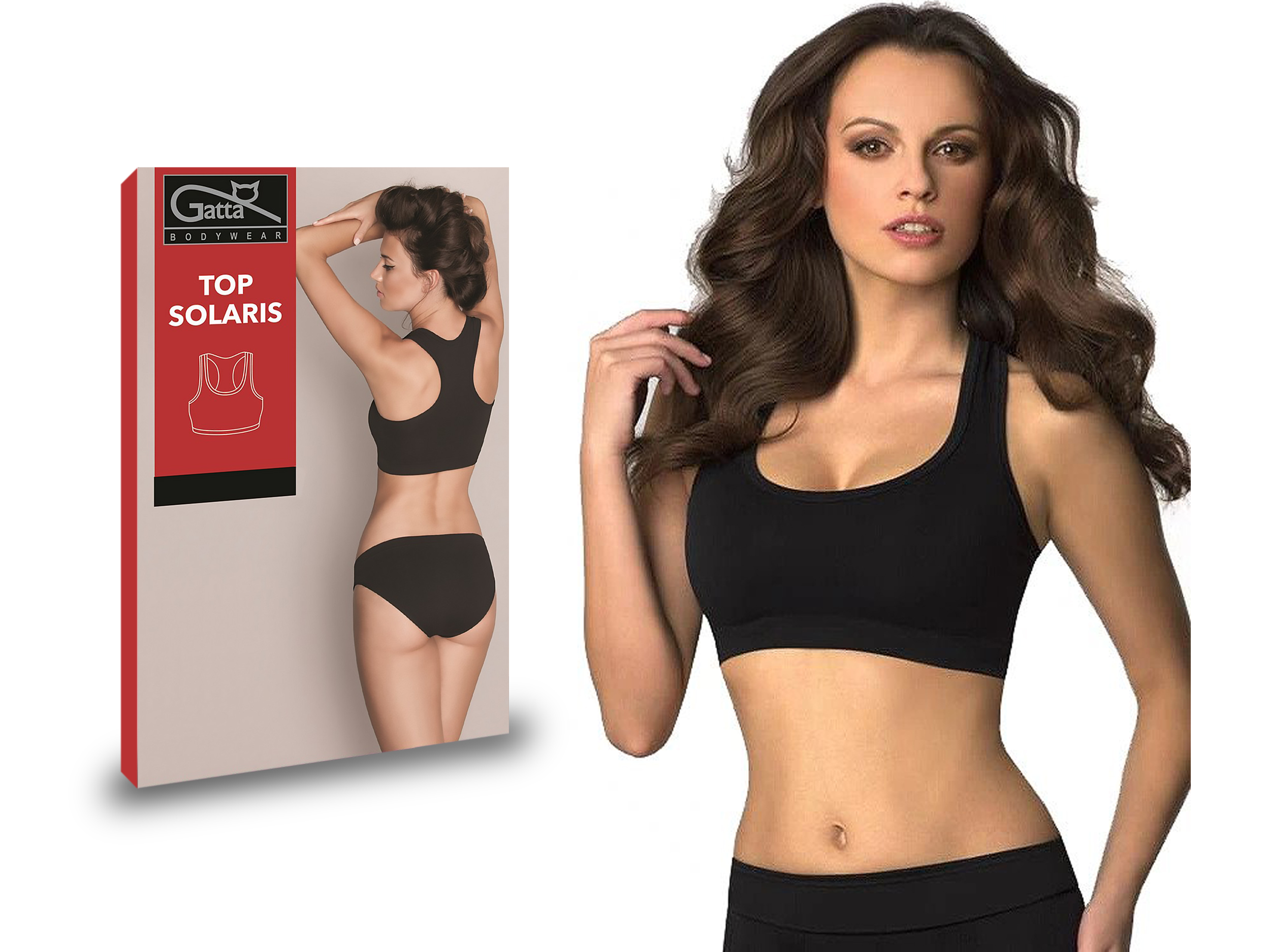 

Top Solaris biustonosz stanik sportowy Gatta, M