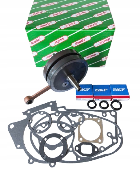 Nový Kompletní Klikový Hřídel Ložiska Těsnění Mz Ts 150 Kryngielit