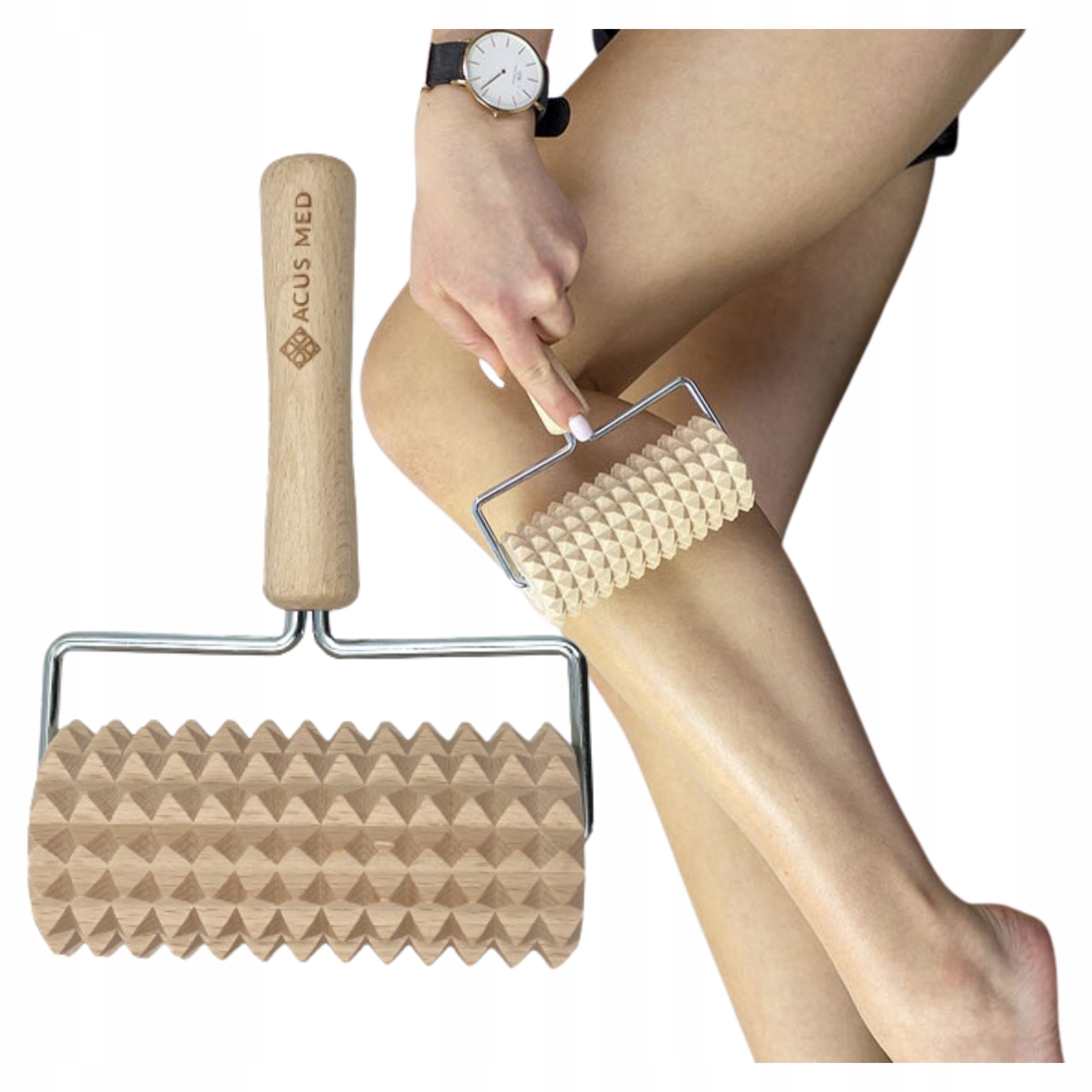 

Masażer Drewniany Roller Do Masażu Antycellulitowy