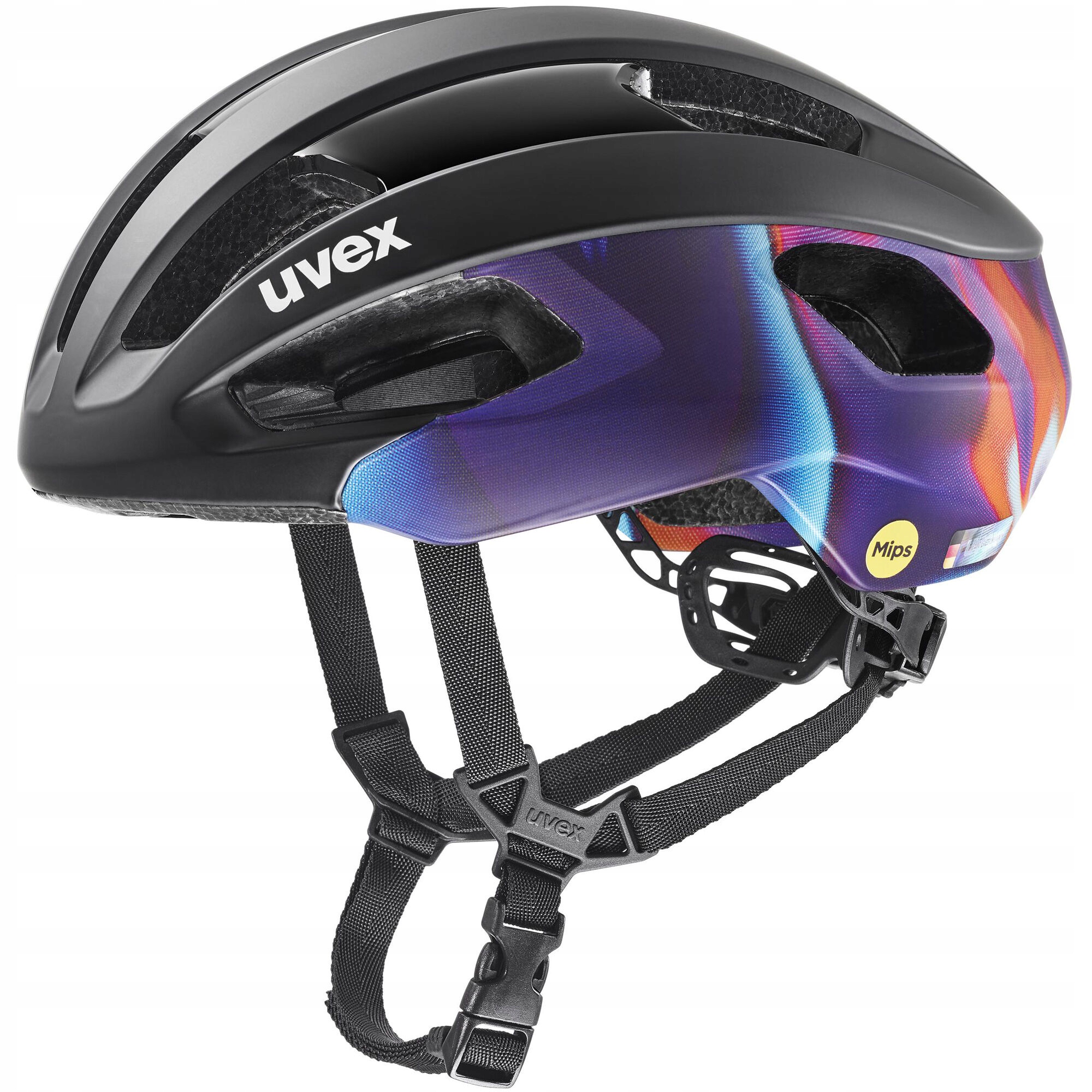 Cyklistická přilba Uvex Rise pro Mips černá
