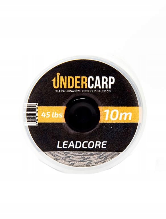 UnderCarp Leadcore 45lbs 10m Brązowy