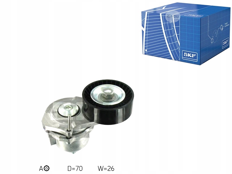 РОЛИК НАТЯЖИТЕЛЬ РЕМЕНЯ КЛИНОВОГО SKF T38498 5340438