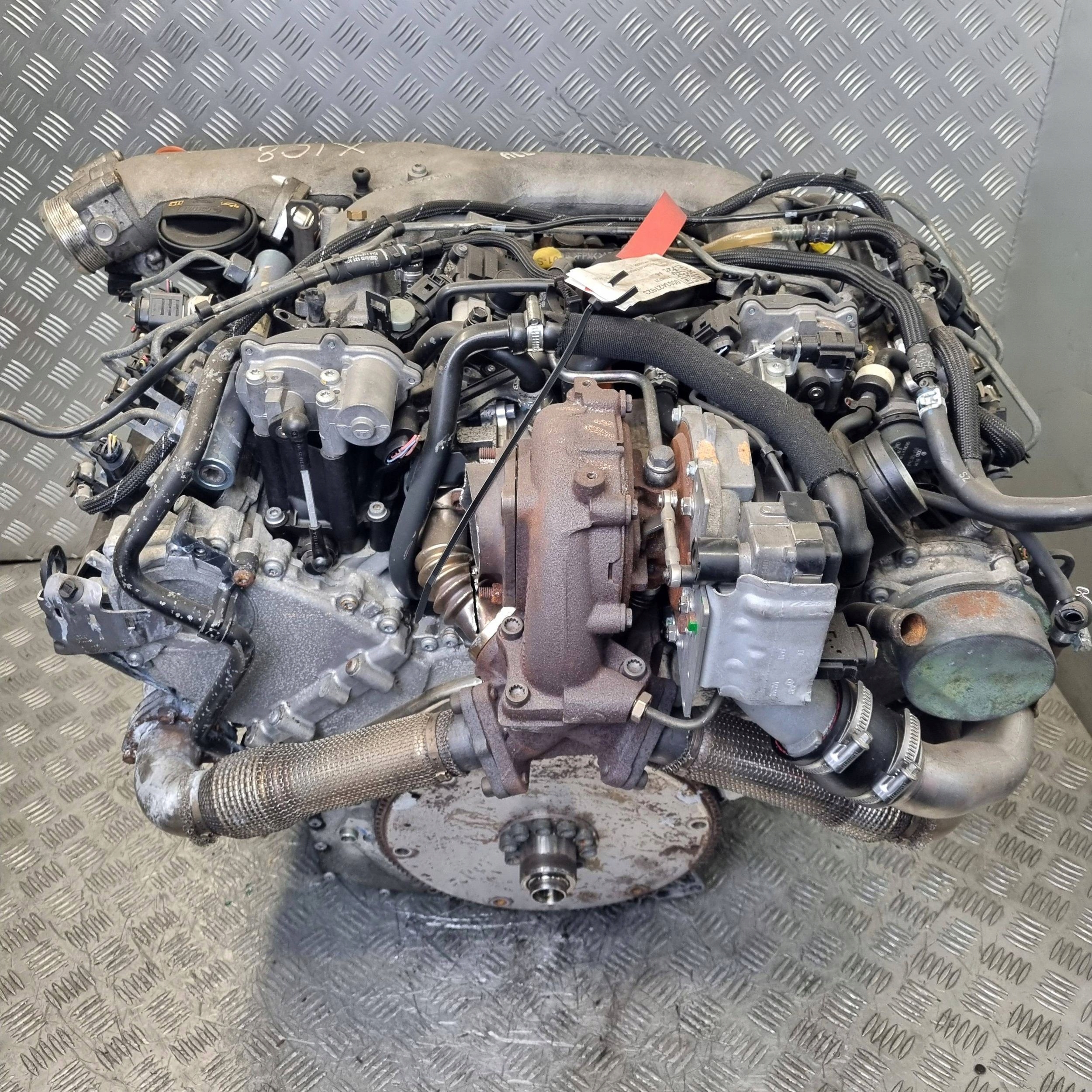 complete engine AUDI A5 3.0 TDI CAP 127 TYS MIL MONTAZ