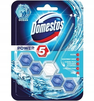 

Domestos Power-5 Ocean Zawieszka do Wc Morska 1szt