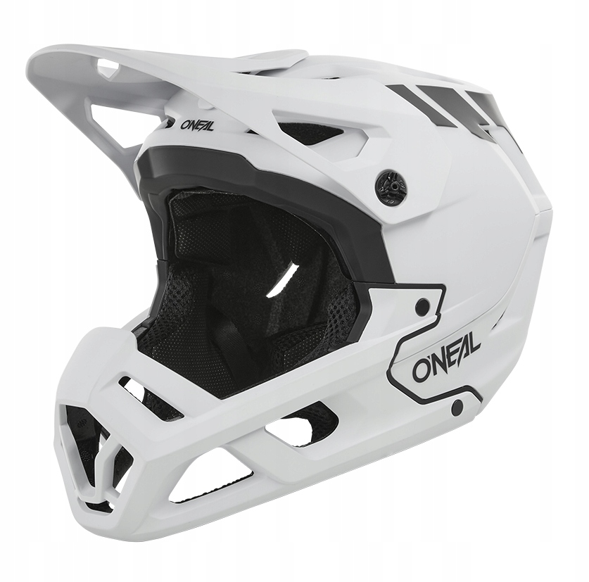 O'neal SL1 Crest Bílý Černý lehká cyklistická helma Mtb na koloběžku Xs