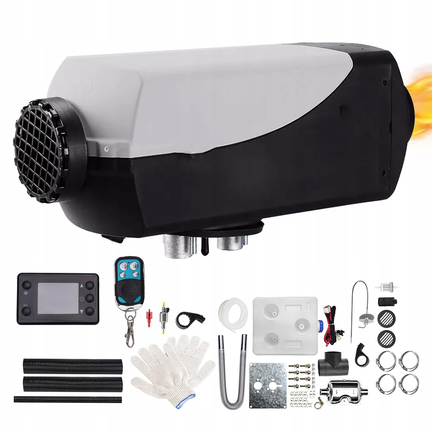 Nezávislé Topení, Ohřívač 8 Kw 12 V S LCD Displejem