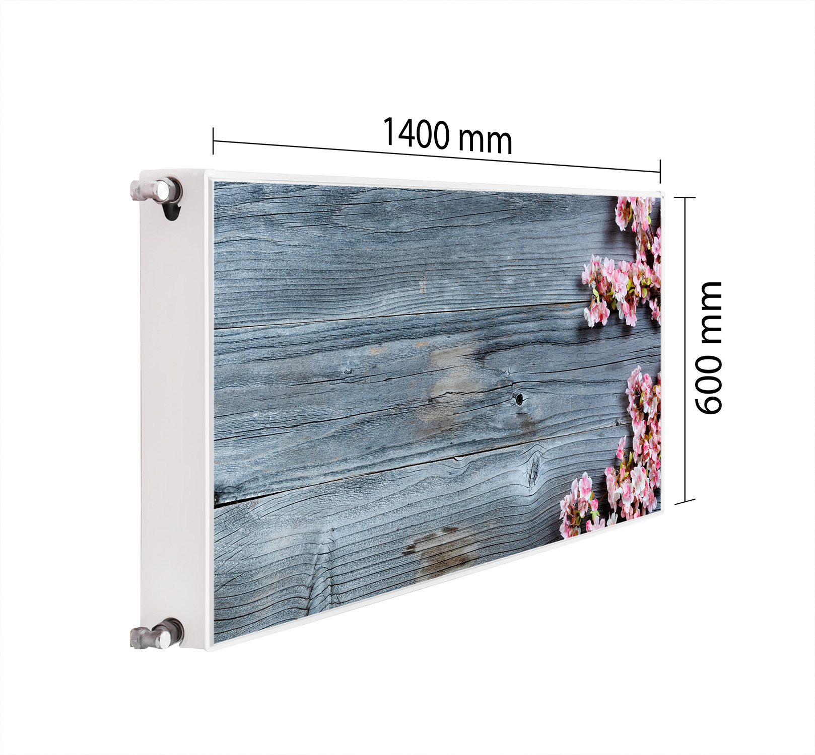 Magnetická Maska Na Radiátor 140x60 Dřevo Podložka Magnet