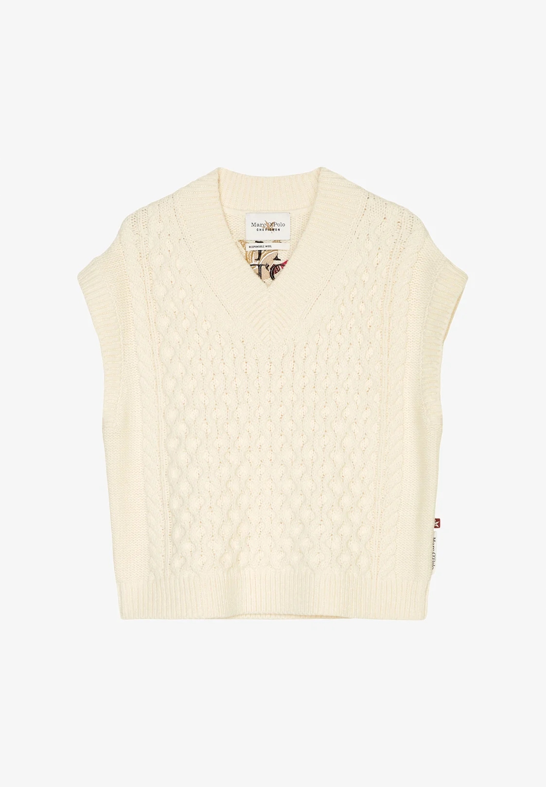 Marc O'Polo Less V- Cable Structure Svetr M