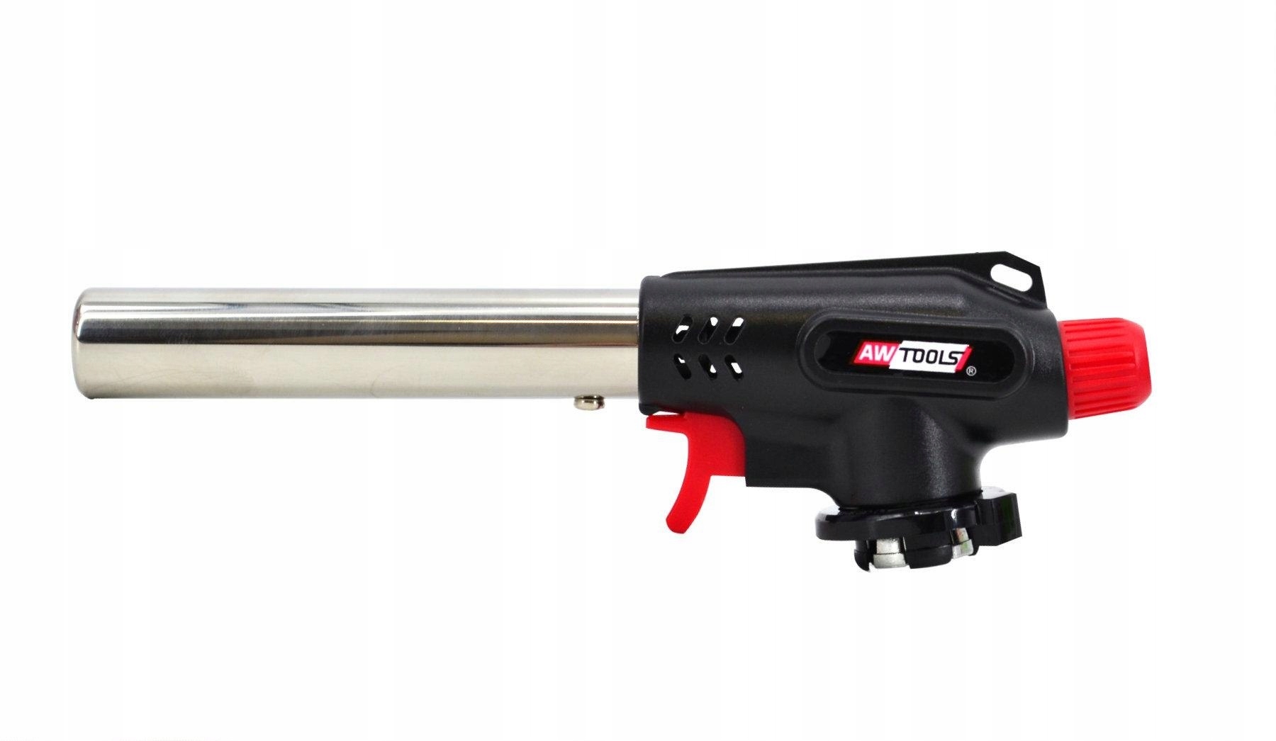 PALNIK GAZOWY PIEZO DŁUGI + PODSTAWA BUTLI AWTOOLS EAN (GTIN) 5903678601645