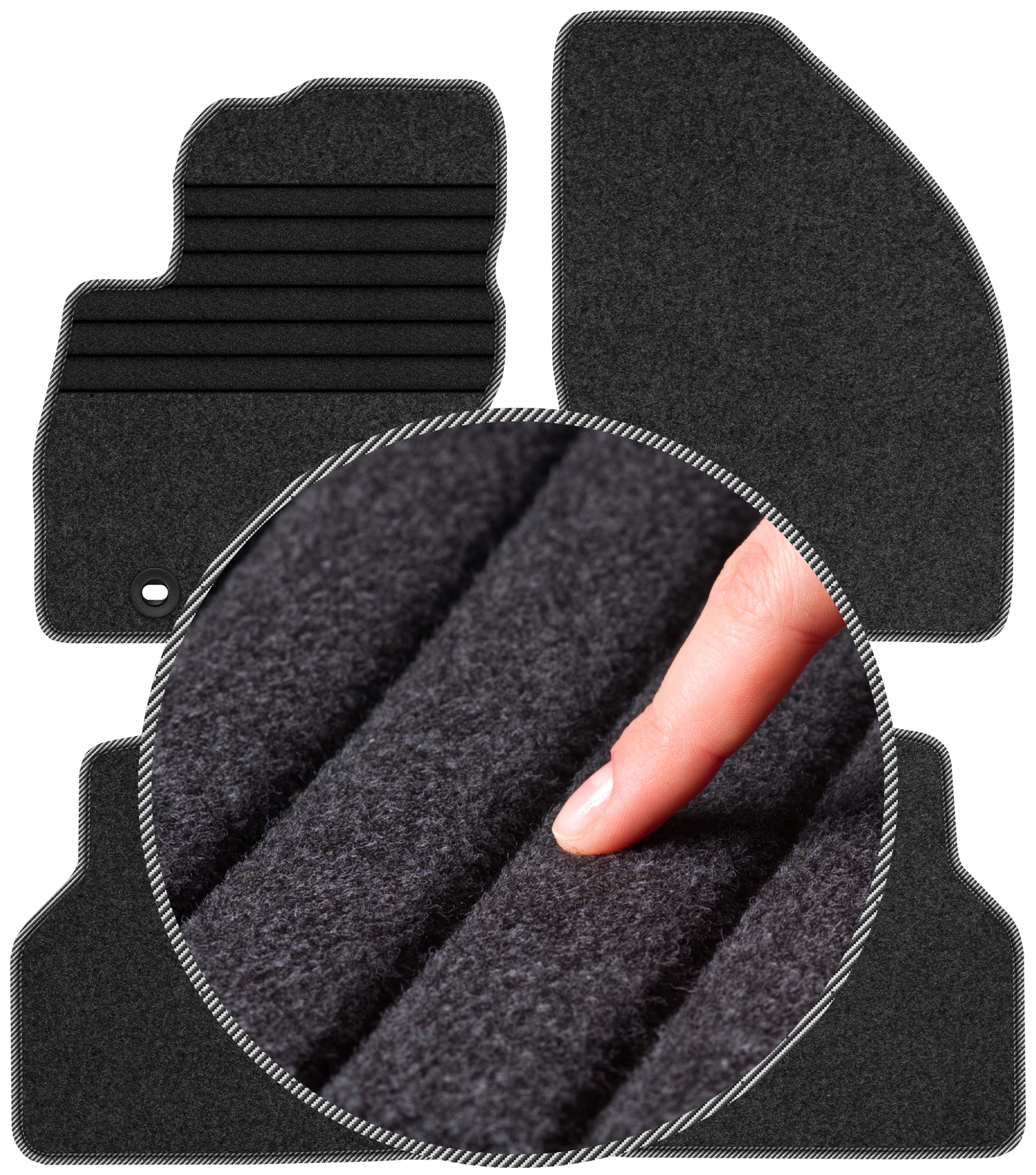 Ford Focus II 2004-2007 Stěrače koberců pro vůz