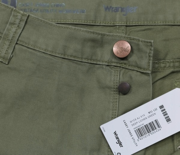 WRANGLER CASEY JONES UTILITY spodnie Fason bojówki