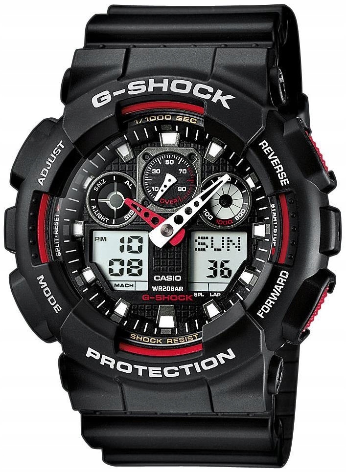 Odolné Hodinky Casio G-shock GA-100-1A4ER