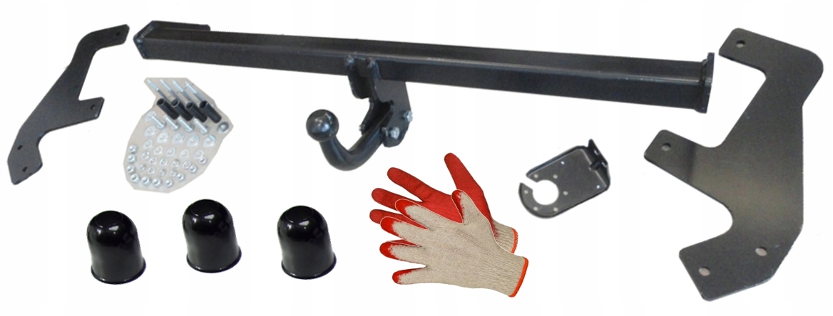 MARKOWY HAK HOLOWNICZY+OSŁONKI BEZ CIĘCIA ZDERZAKA DACIA SANDERO 1I od2008+ Rodzaj kuli Odkręcana