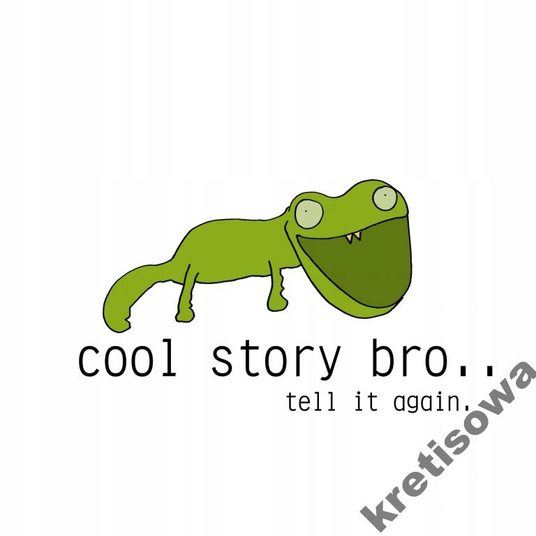 

Męska Koszulka Cool Story Bro Wzory Hit c3a