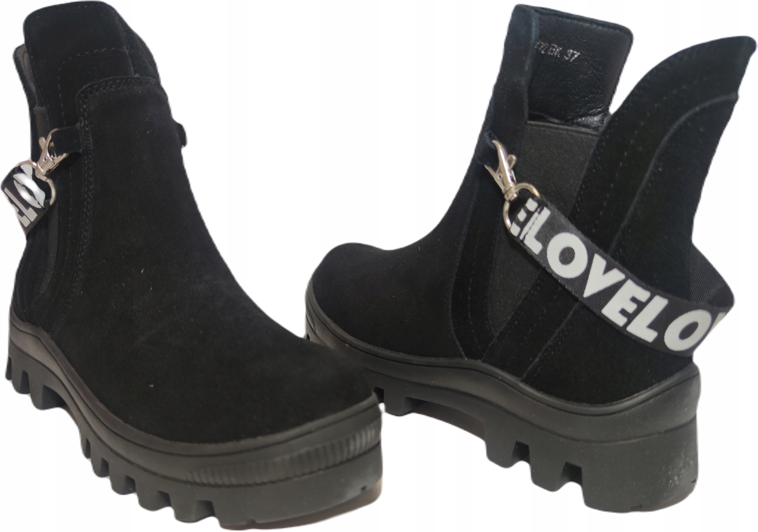 Módní kotníkové boty Štyblety traper Filippo DBT3927 r37