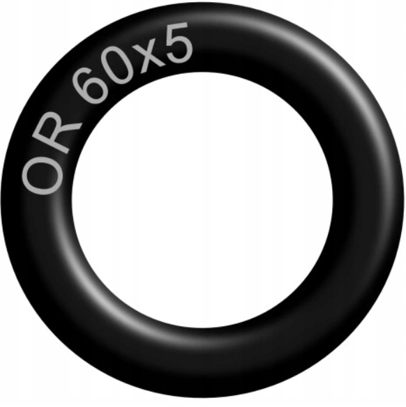 Oring 60x5 mm NBR70 gumový olejotěsný tmel 100 ks