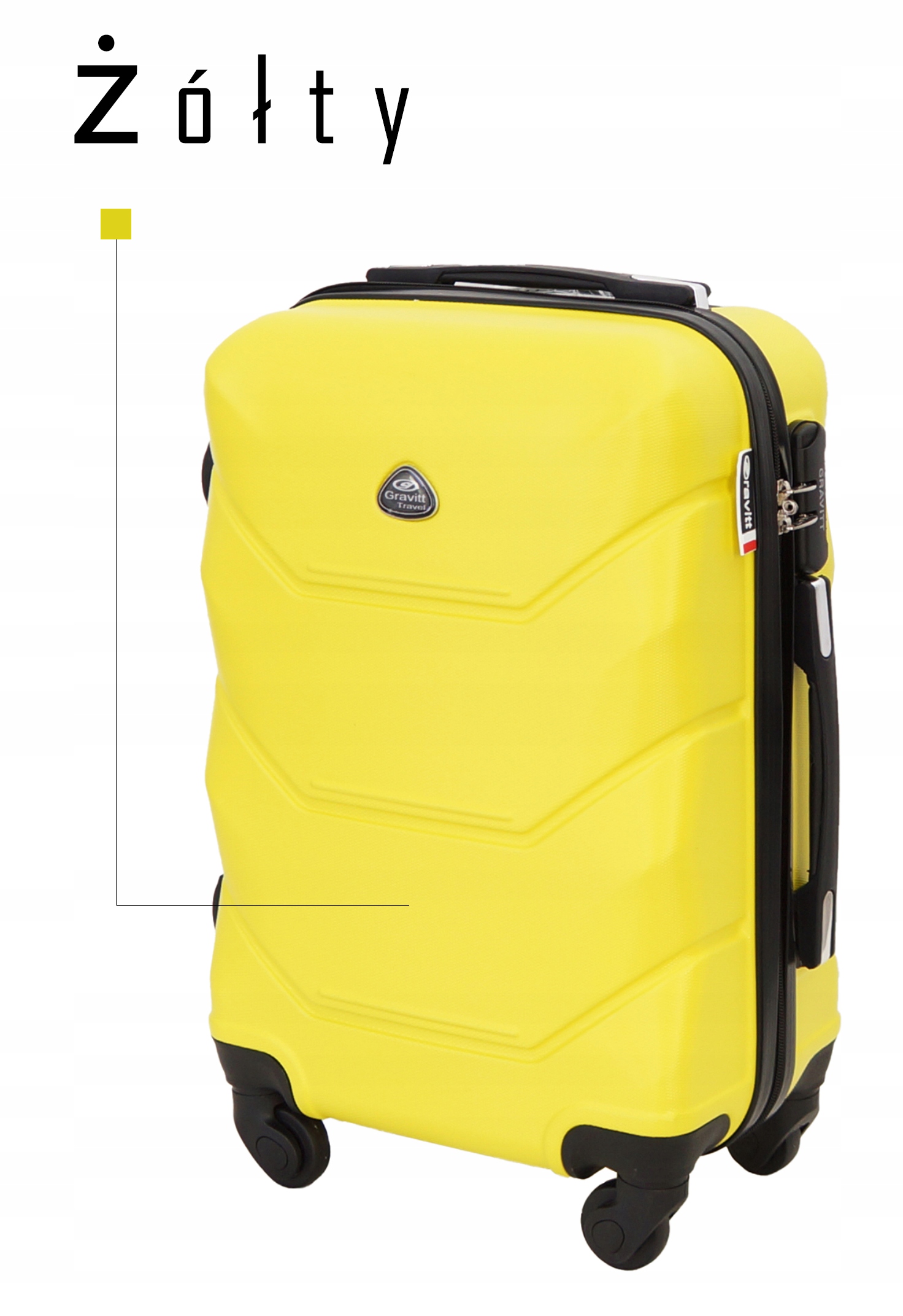 WALIZKA TORBA KABINOWA BAGAŻ PODRĘCZNY MODEL 950 Wysokość 54 cm