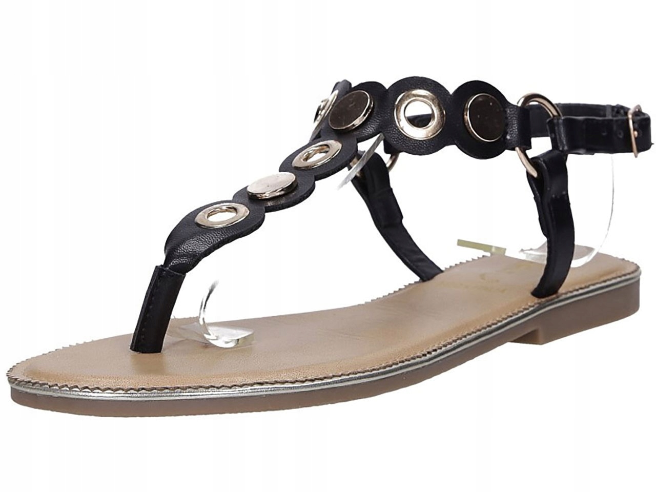 

Damskie Modne Sandały Japonki Lekkie Z Ozdobami 38