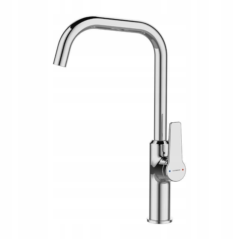 Baterie Alanis BQI_065D Chrom, páková, pohyblivý výtok