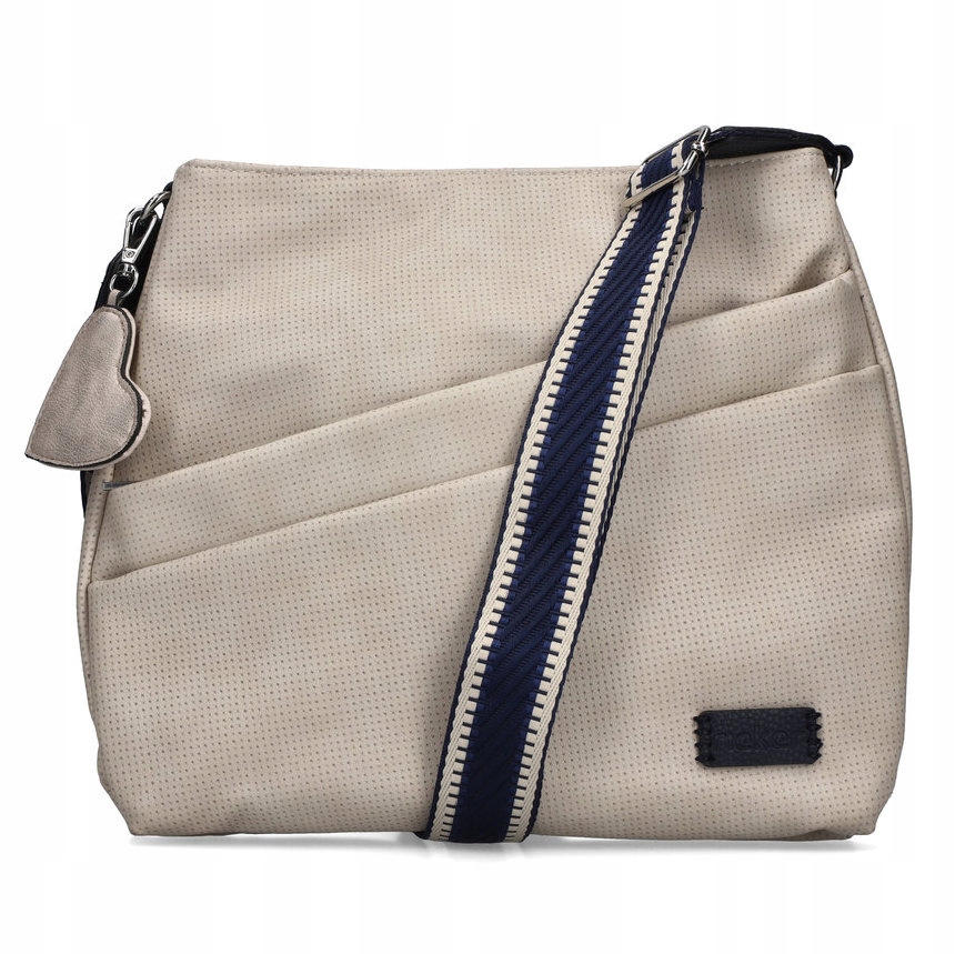 Rieker H1004-60 Beige dámská kabelka Eko béžová malá módní