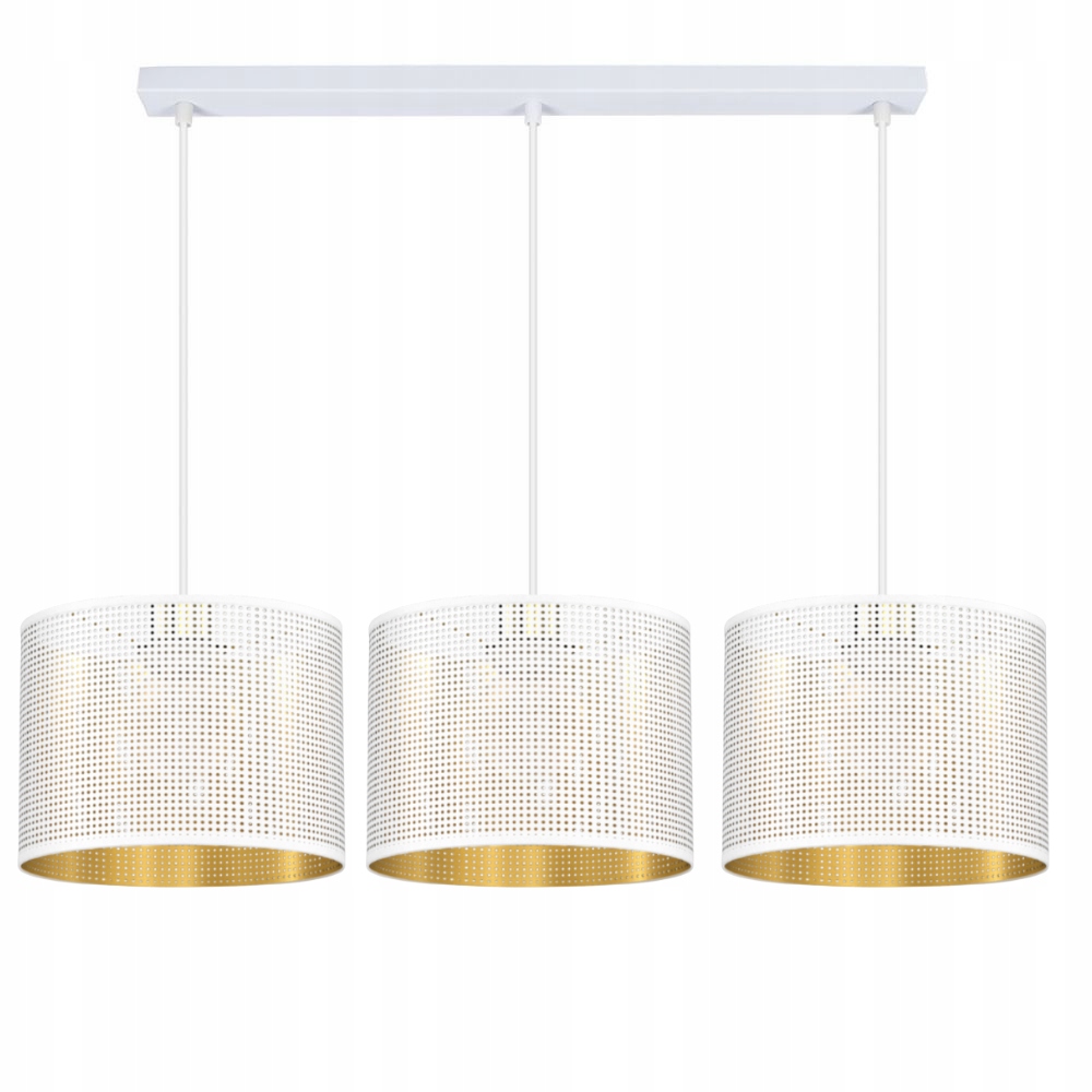 Závěsná Lampa S Ažurovým Stínítkem A Otvory Pro Síťovinu