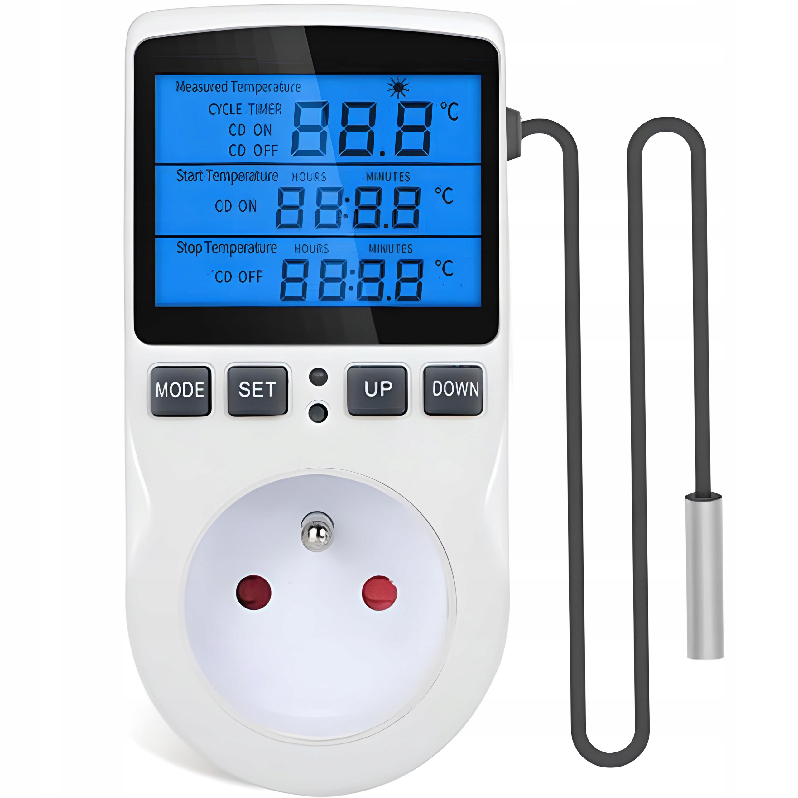 

Termostat Cyfrowy Regulator Temperatury 230V 16A
