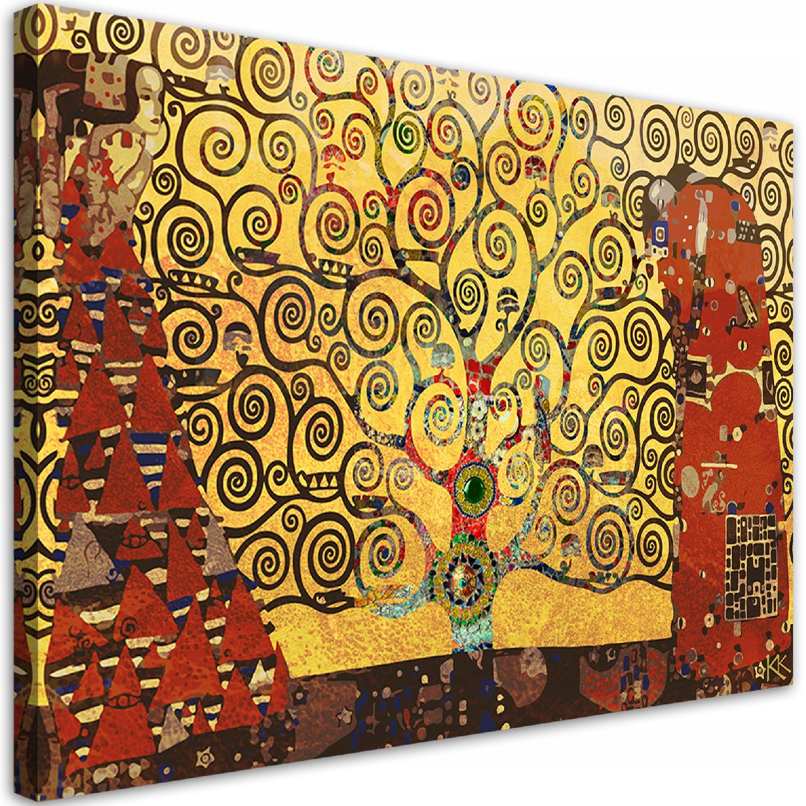 Obraz na plátne, Gustav Klimt Strom života 120x80