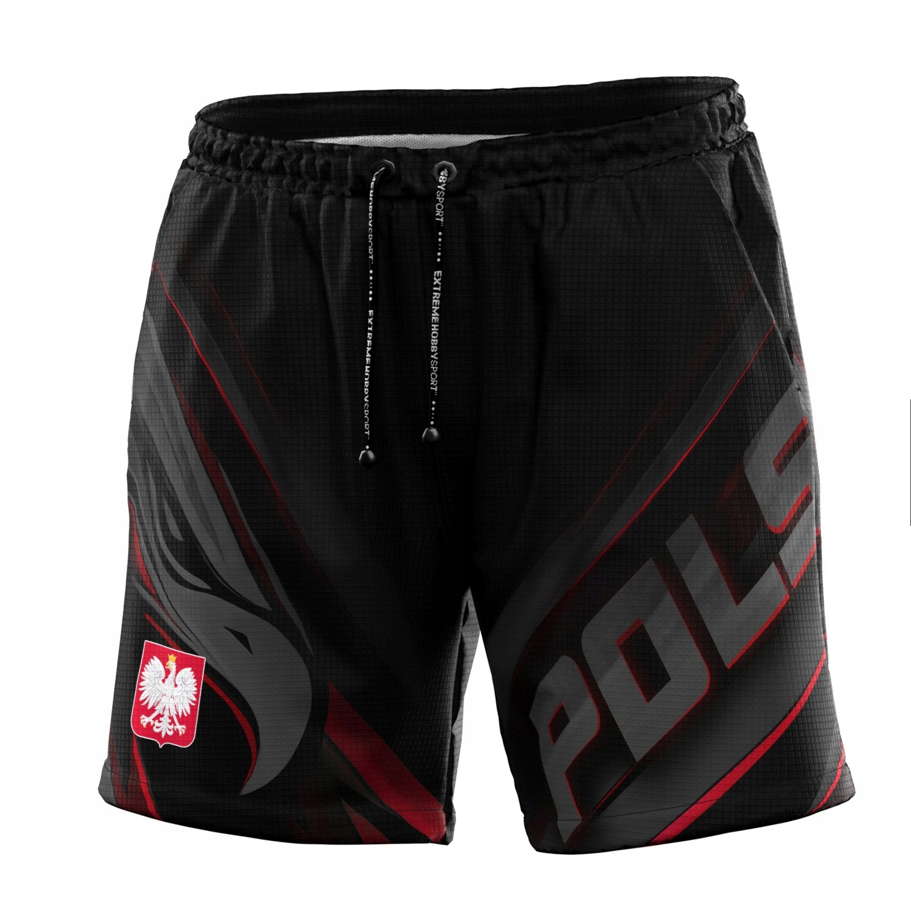 Pánské sportovní šortky Kraťasy Extreme Hobby Polska Ultimate 2XL Černé