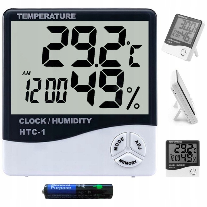 

Termometr Higrometr Elektroniczny Sonda Stacja