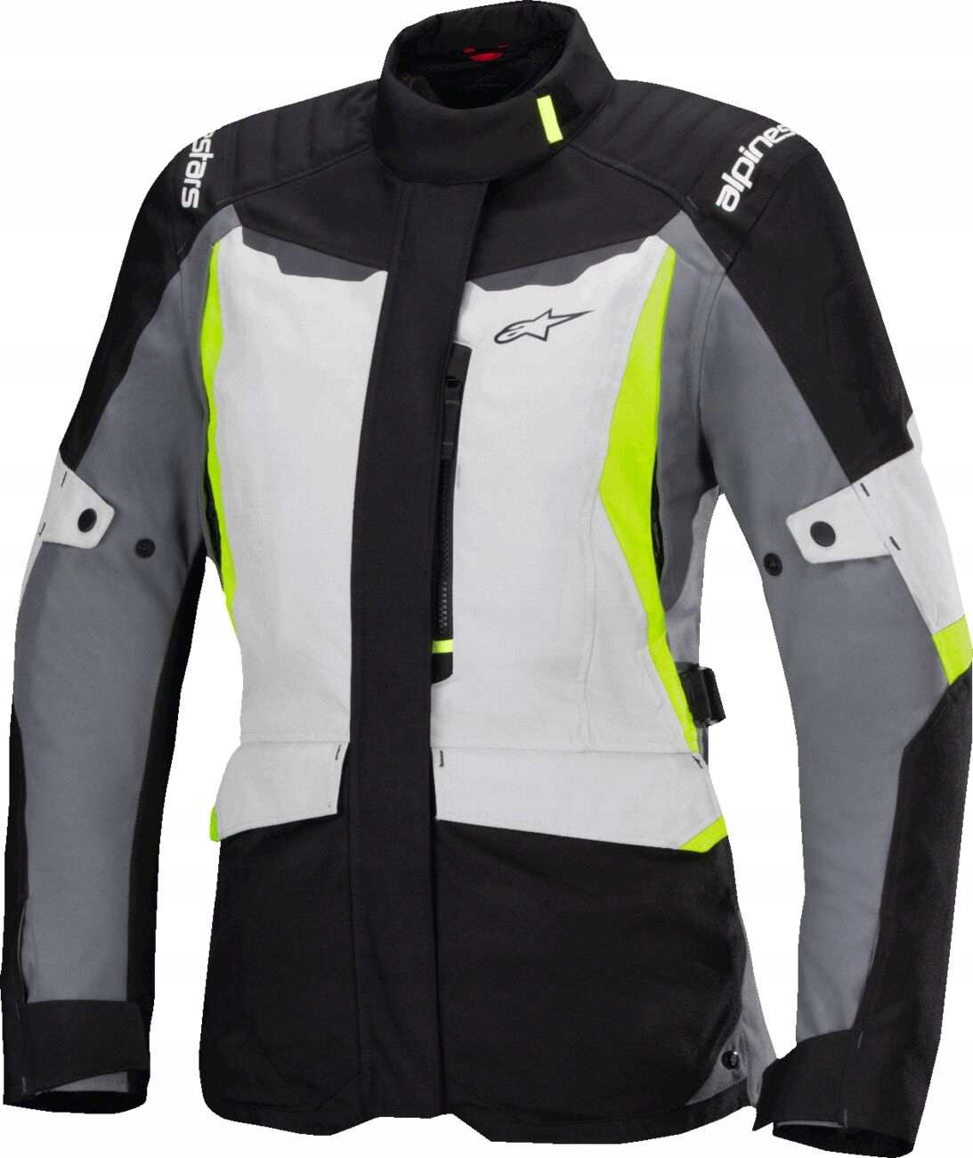 Dámska Motocyklová Bunda Alpinestars Stella ST-1 Wp Gray/black/yellow M