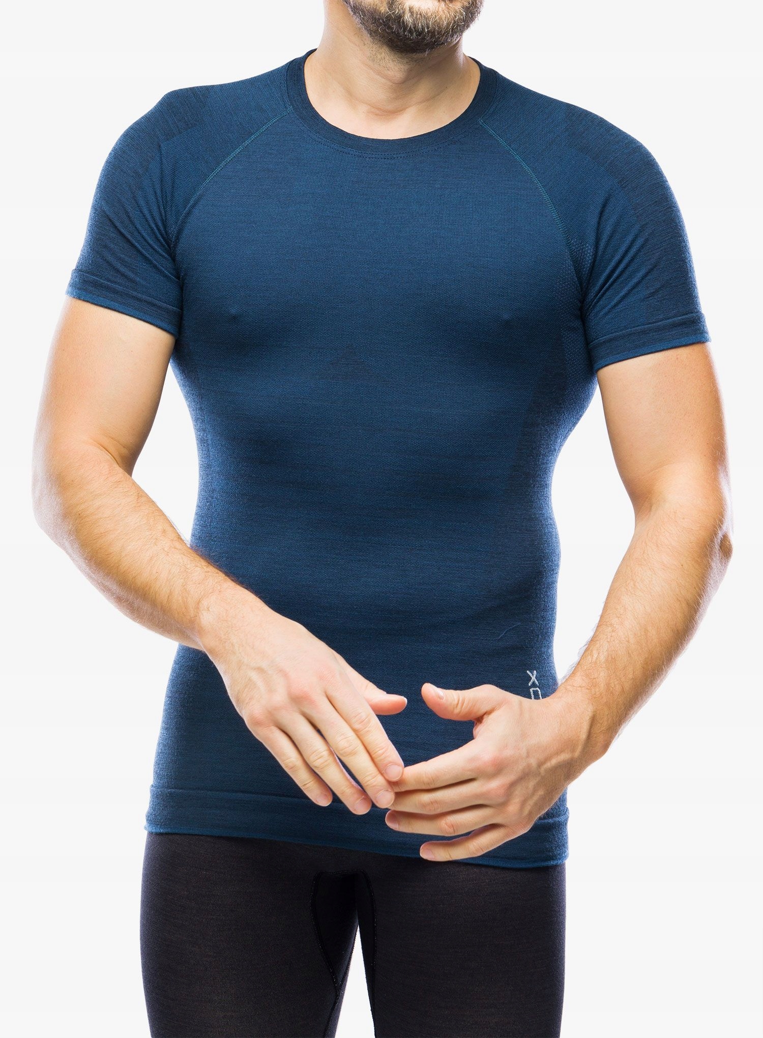 Pánské termoaktivní tričko Ortovox 230 Competition Ss petrol blue L