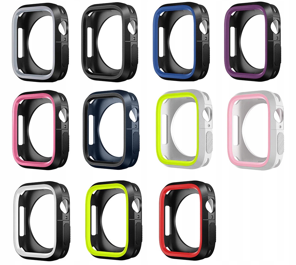 Apple Watch 4/5/6/SE Etui Silicon Case 40mm KOLORY