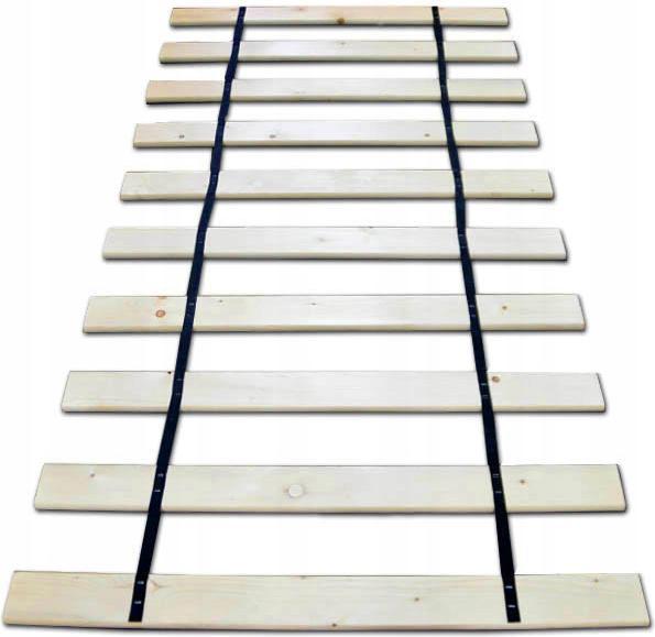 90X180 SZTYWNY SOLIDNY STELAŻ DO ŁÓŻKA LISTWY