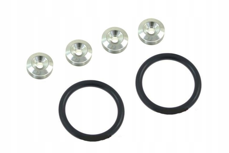 Zapinki Zderzaka Klapy Quick Release Silver TUNING