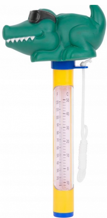 

Termometr Do Basenu Basenowy Pływający Aligator