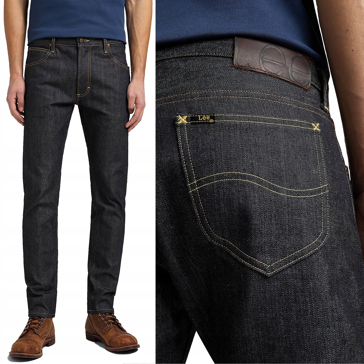 Lee 101 S Dry Slim Rider Japan Premium přiléhavé džínové kalhoty W30 L32
