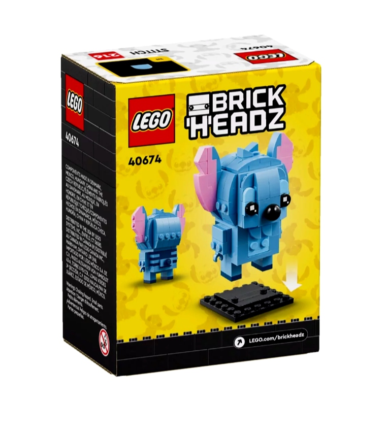 KLOCKI LEGO BRICKHEADZ FIGURKA STITCHA STICZ STICH BLUE PREZENT DLA DZIECKA Numer produktu 40674