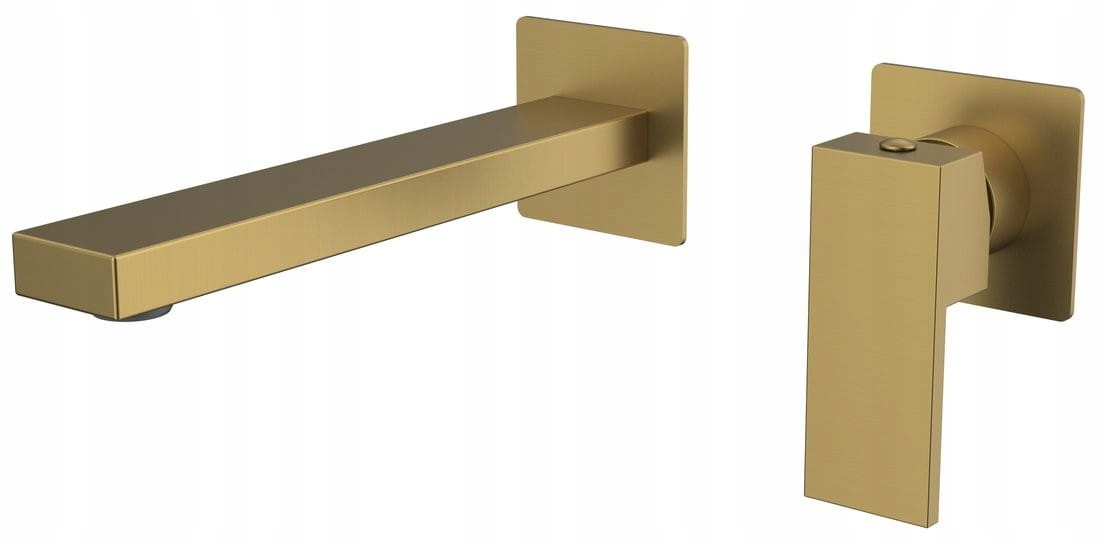 Podomietková umývadlová batéria Sapho Cubemix zlatá