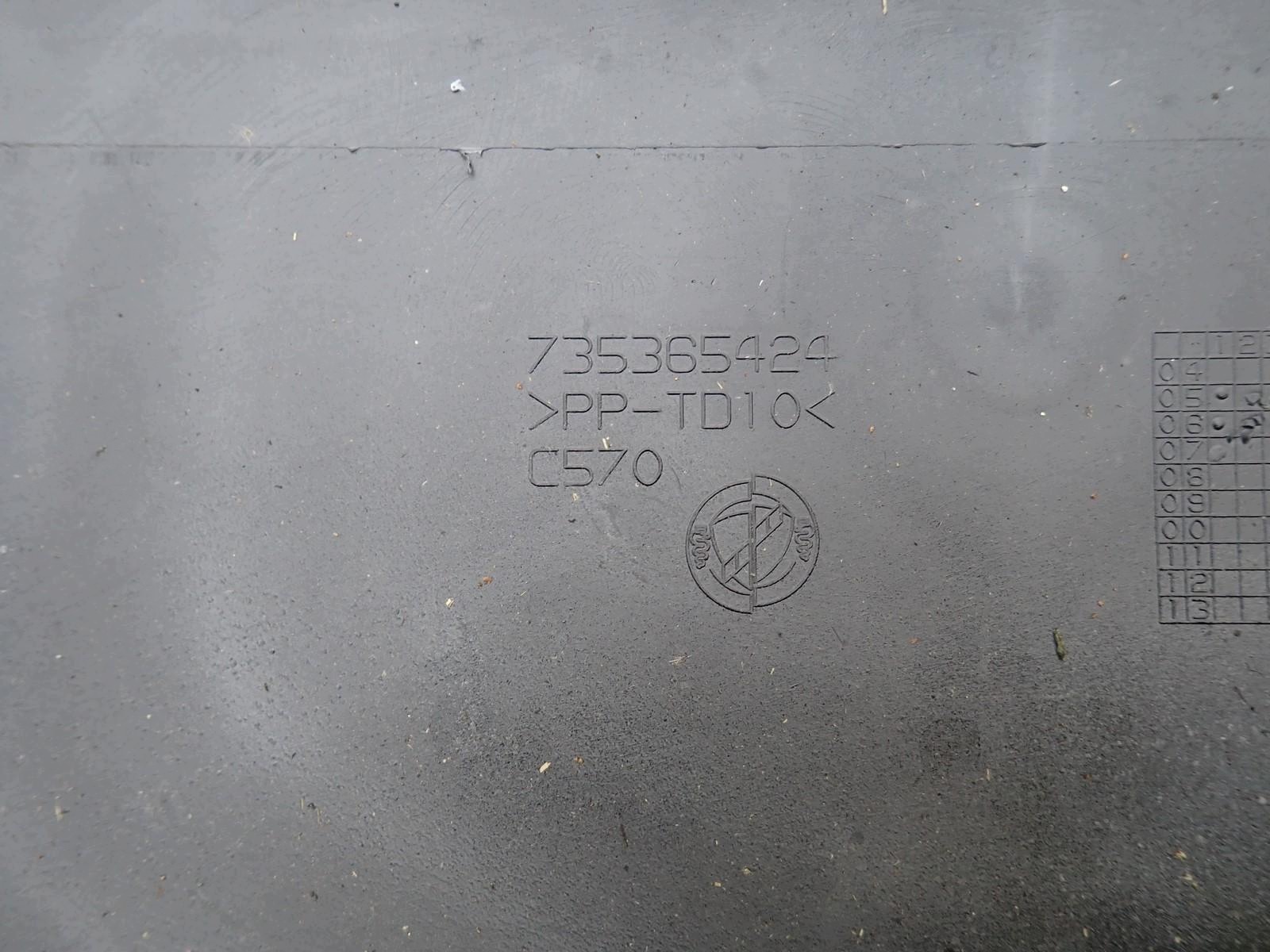 bumper front front FIAT CROMA 2 II 194 2005-2010R 735365424