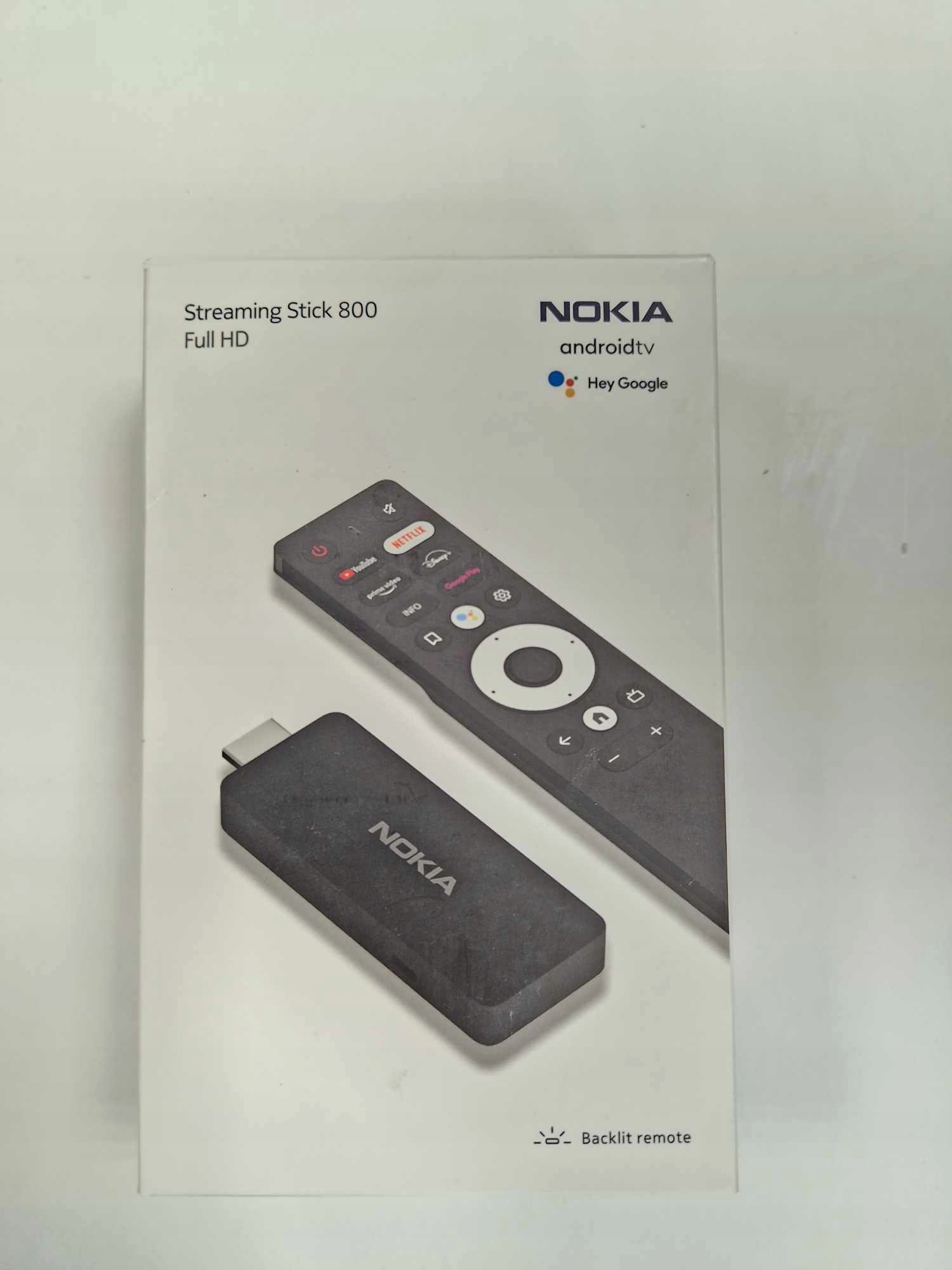 ZESTAW NOKIA STREAMING STICK 800 ANDROID TV HDMI 68B150 Marka Nokia