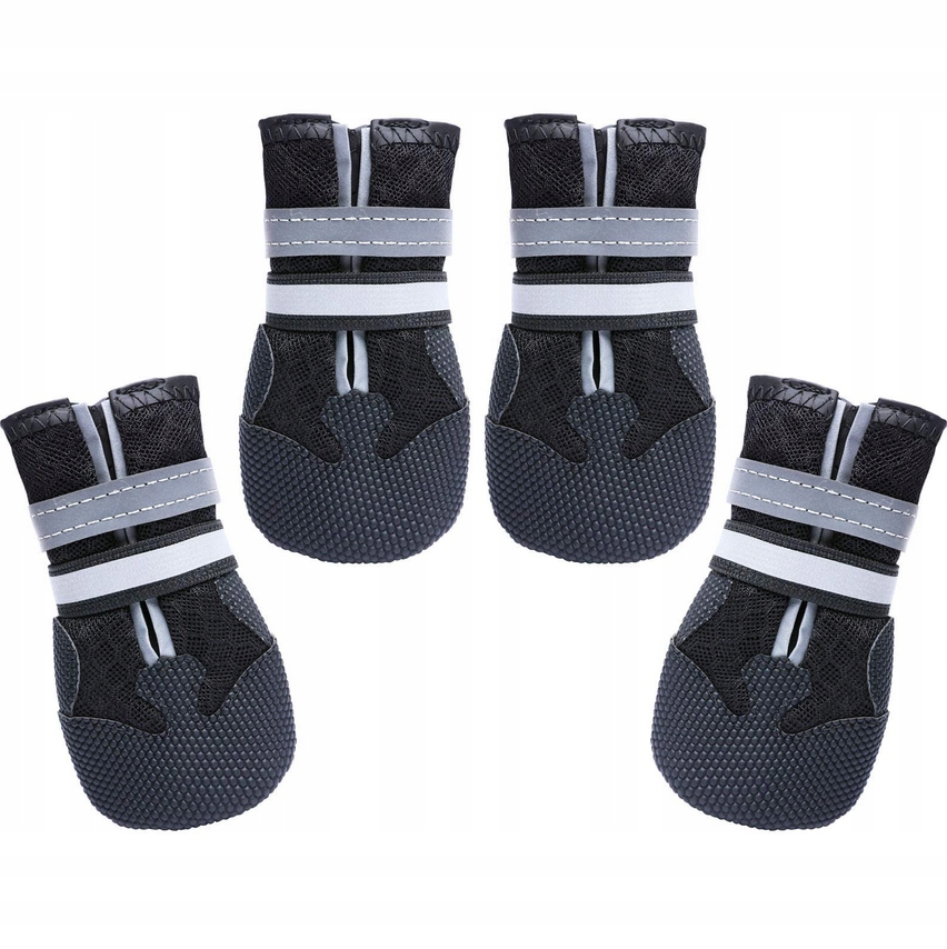 Levně Prodyšné boty pro psa, lehká ochranná obuv na procházky S