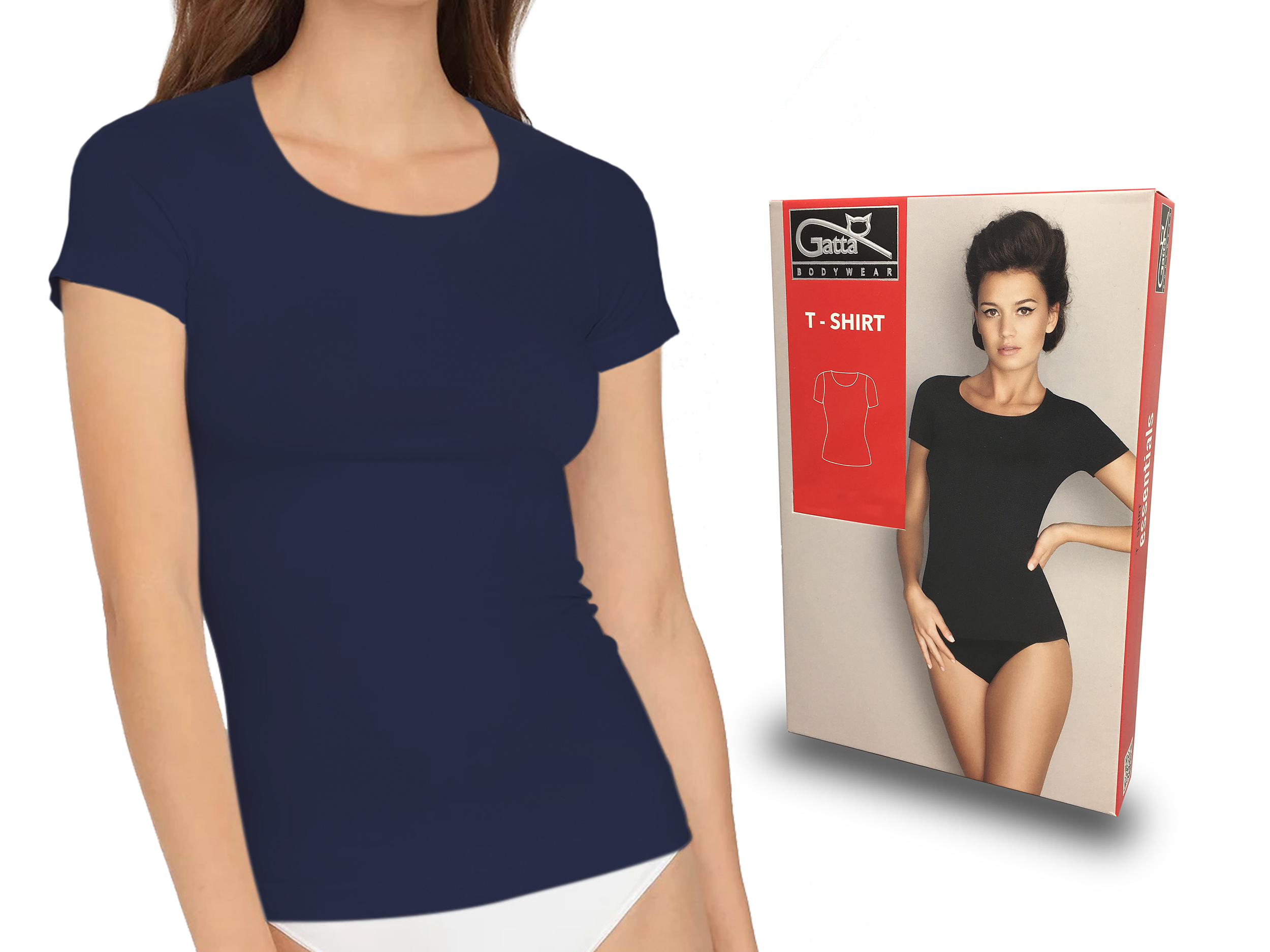 

Koszulka bezszwowa T-Shirt Gatta, deep navy, XL