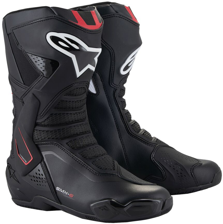 Motocyklové Topánky Alpinestars SMX-6 V3 Čierna/biela/červená 45