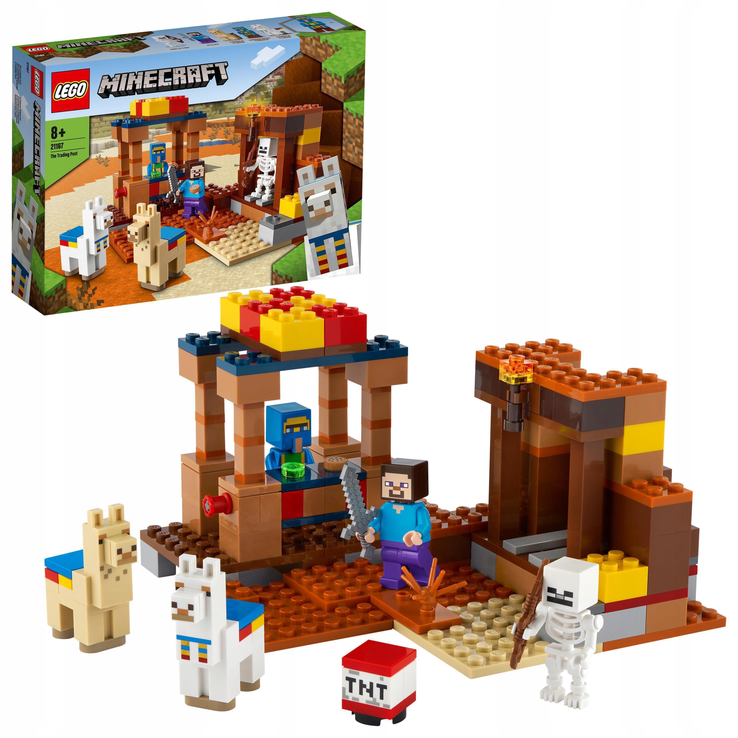 

Lego Minecraft Punkt handlowy 21167