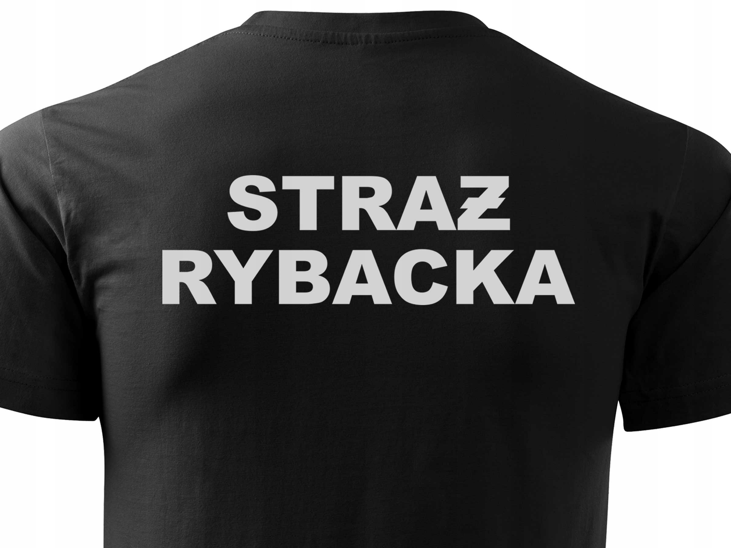 

Straż Rybacka Widoczna Koszulka T-shirt Odblaskowa