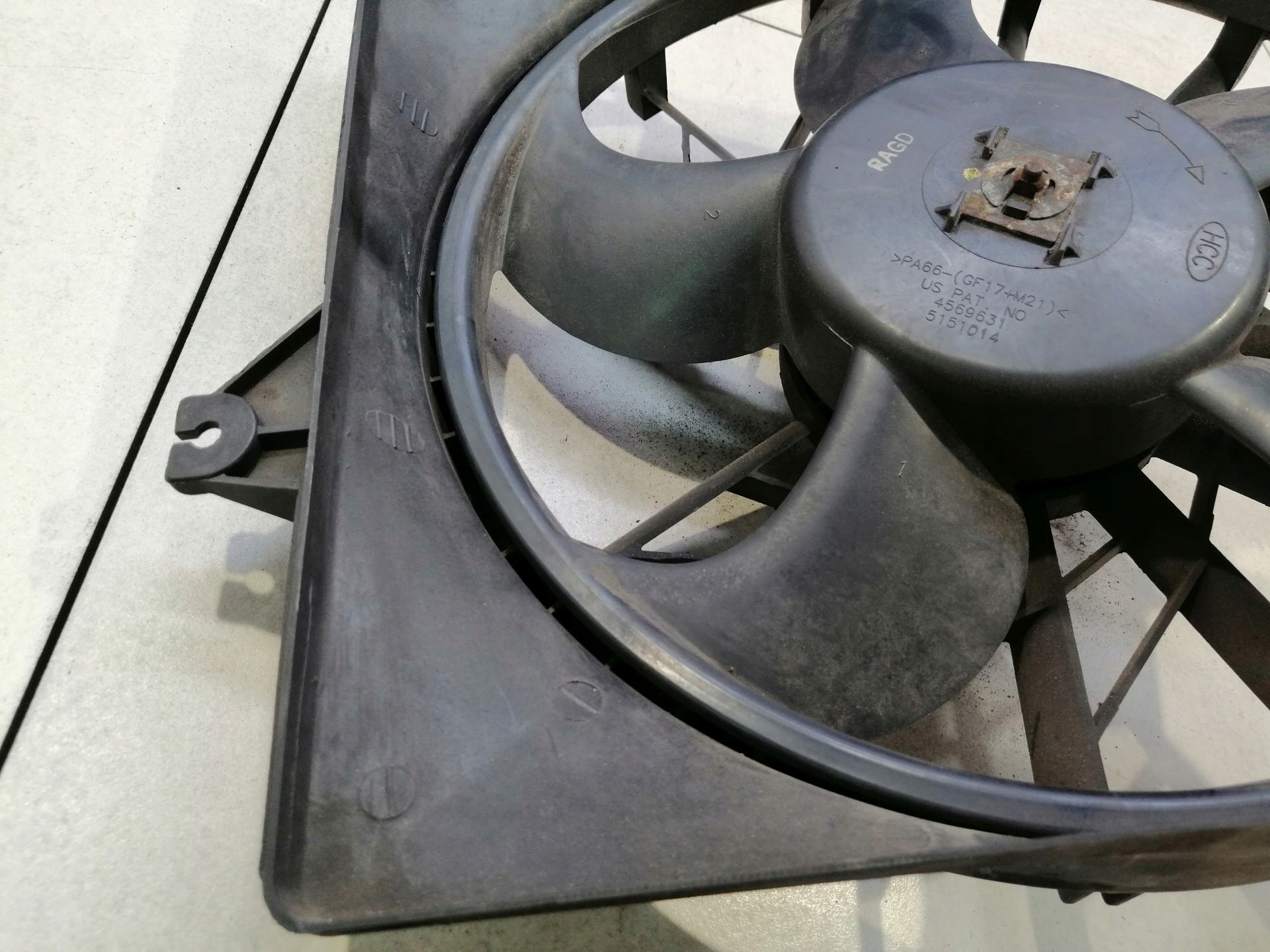 ventilátor chladiče LANTRA 1.6 4569631 5151014